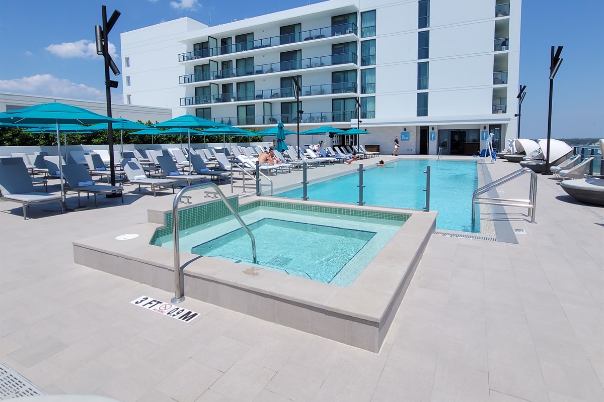 11th Floor pool area