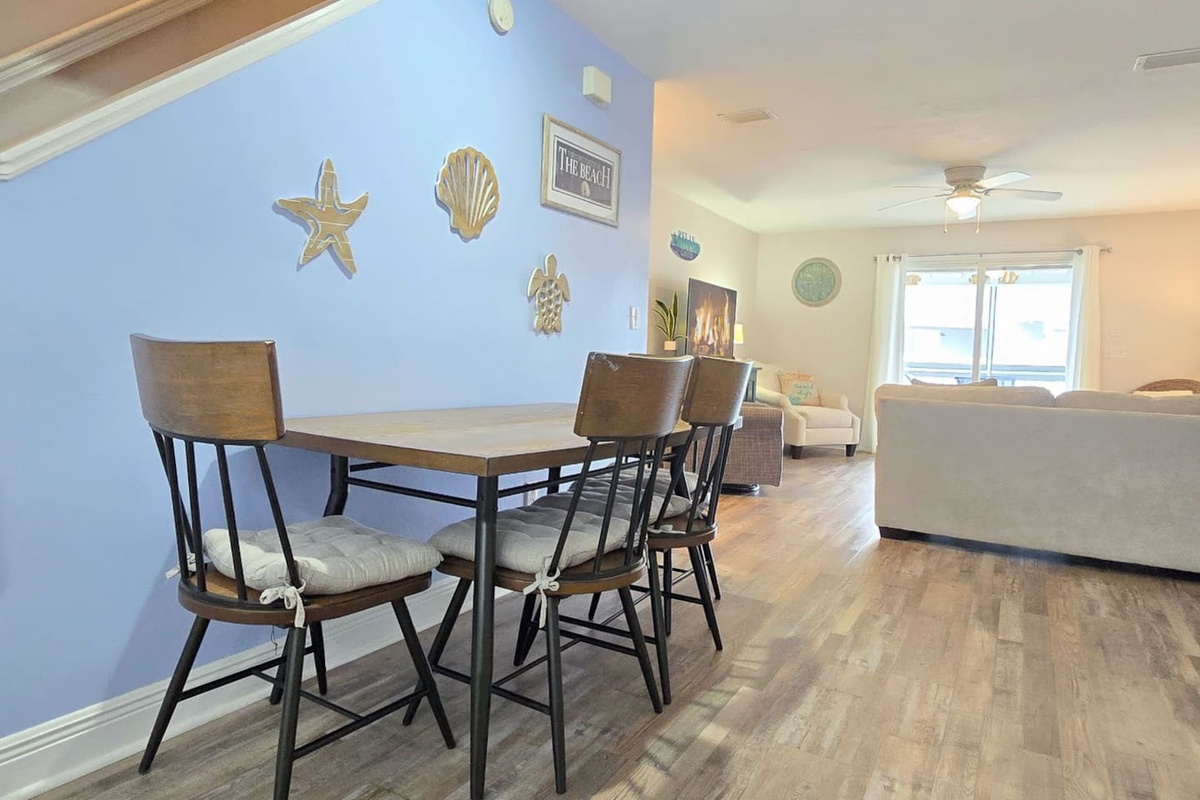 Spread the catch out, set up the board game, or just grab a seat &mdash; there's always room at this table.
