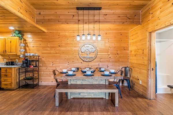 Dining Room for your family and friends to enjoy a meal together 