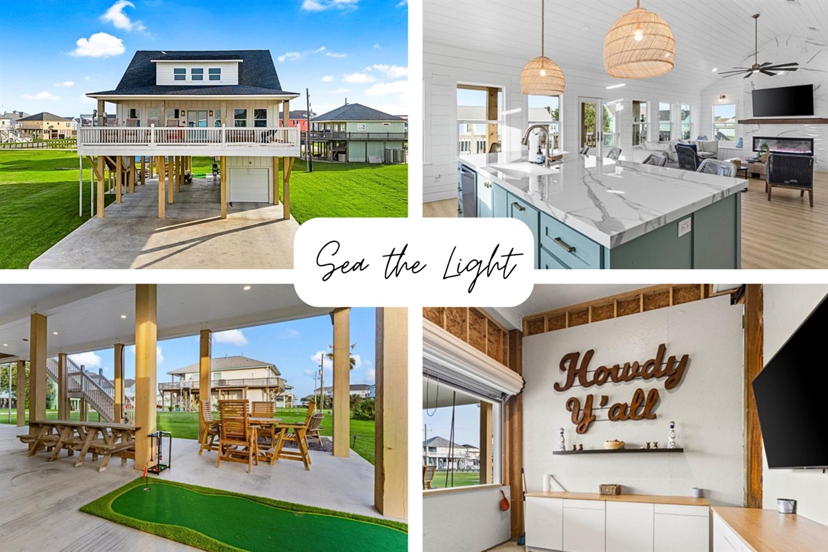96c55abb71bf4a9596a11dad608b313e Large | Beachhouse | Texas | TX | Vacation Homes | Galveston | Crystal Beach | Kokomo | Breezy Days | Beachfront Elegance | Sunrise Serenity | Southern Sands Property Management, LLC