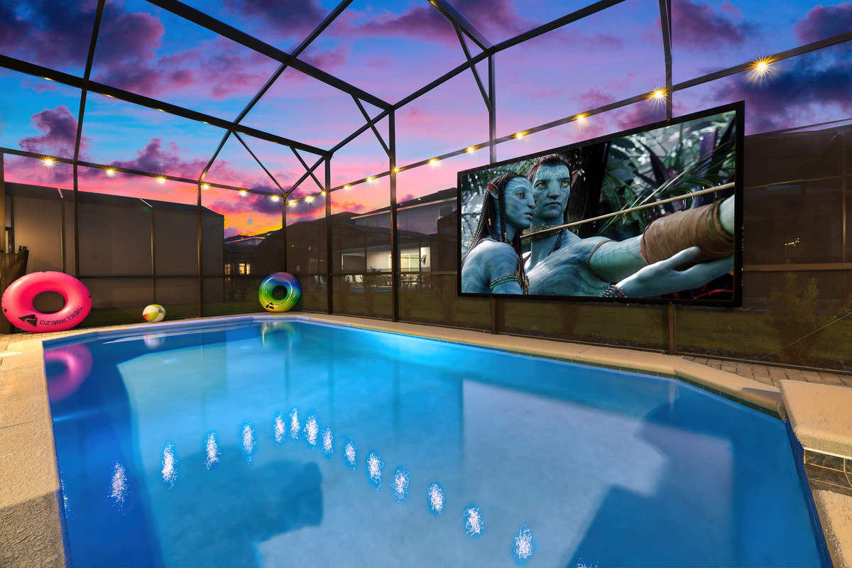 Pool at Night