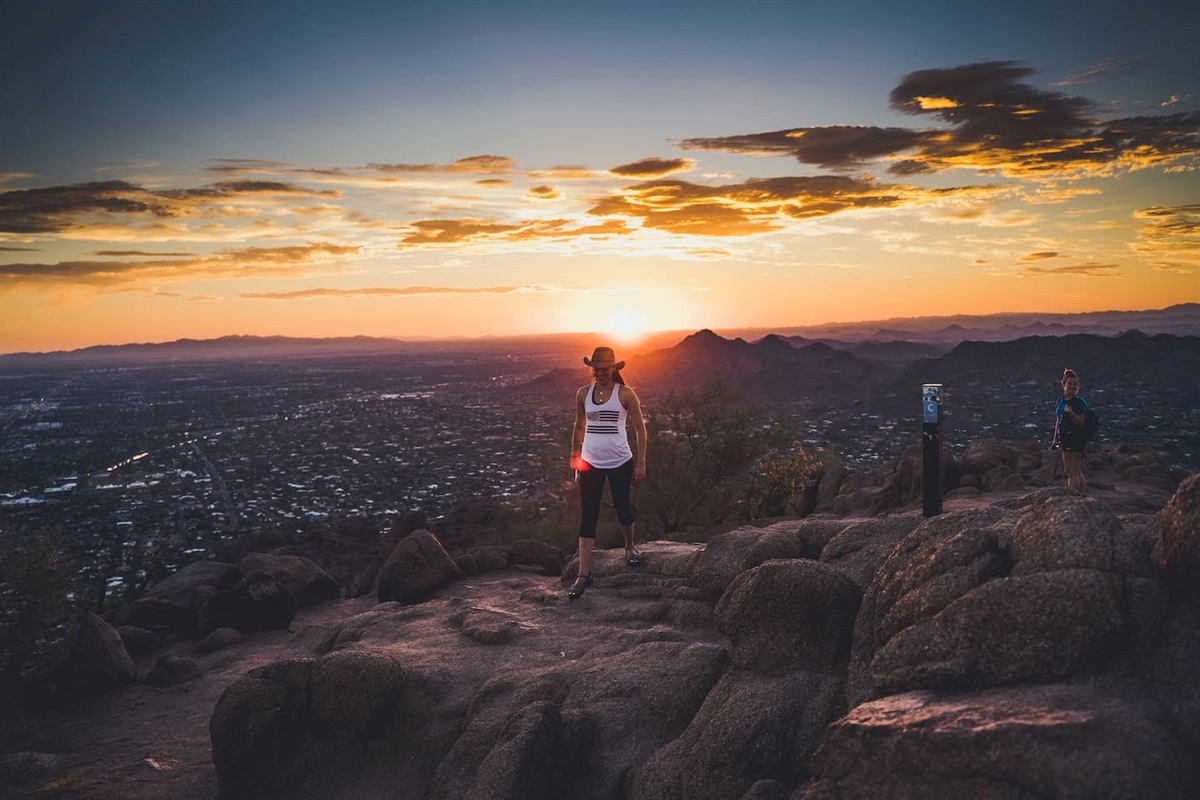 Camelback Mountain in Scottsdale is one of the most popular hikes in the Valley.