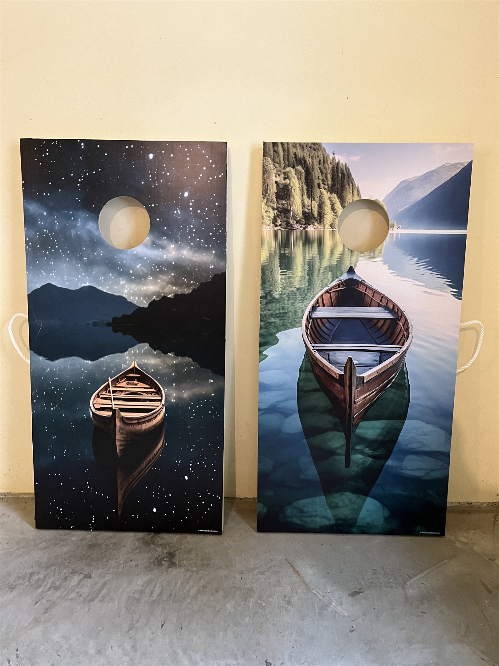 Not art, its actually cornhole!!!