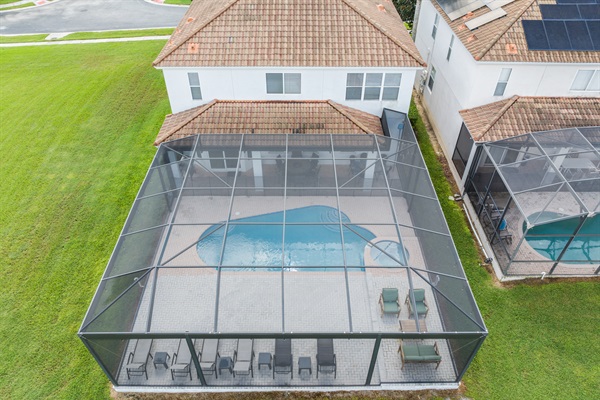 Huge pool deck extension