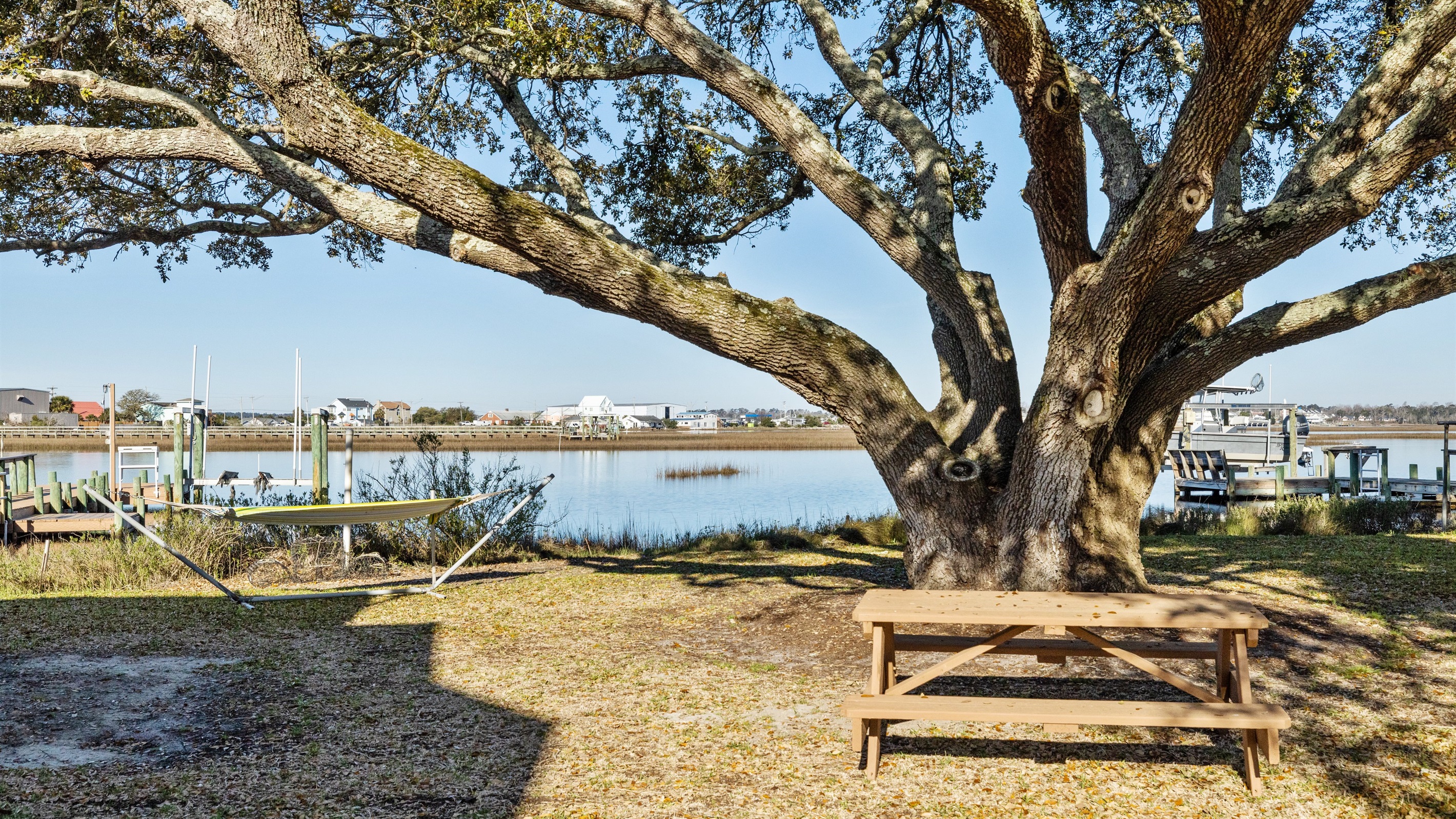Hammock by the water