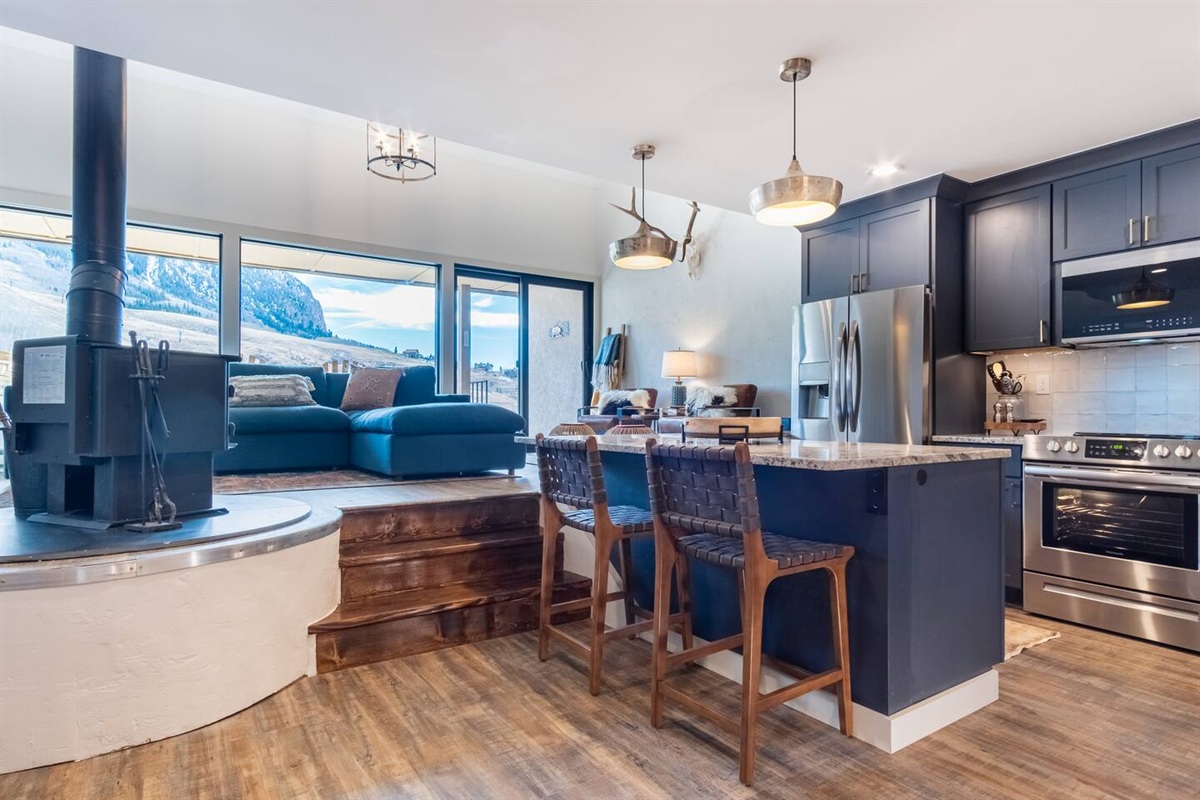 Completely updated with high end tasteful finishes throughout the entire condo.