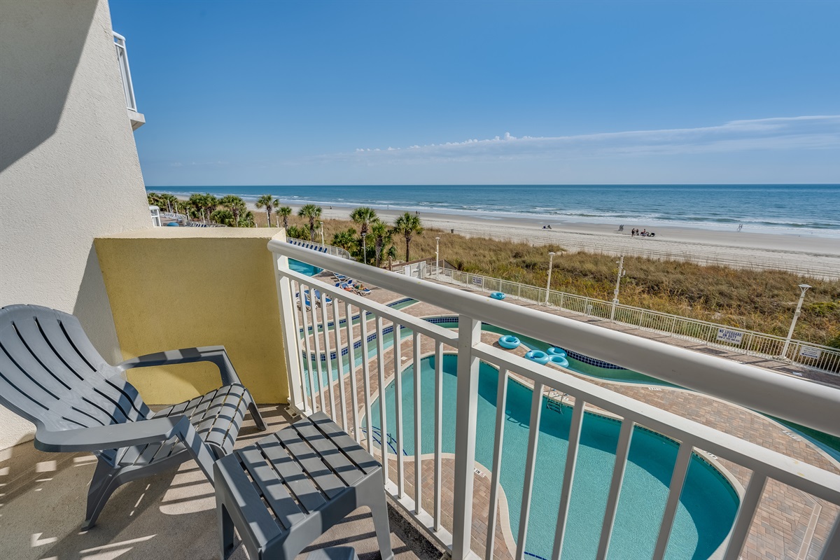 Amazing View from the Balcony!