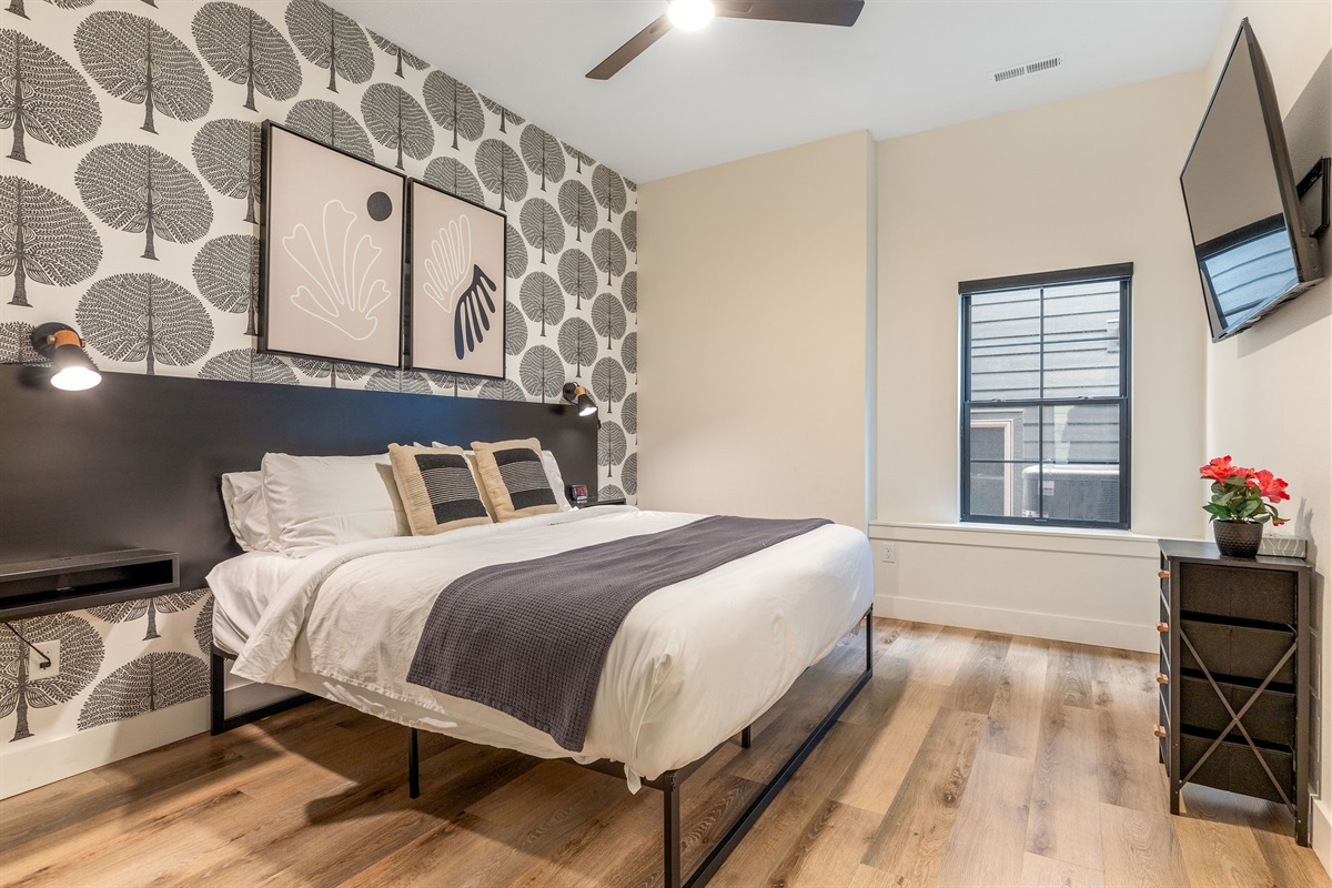 Lower level King bedroom #1 w/ ensuite bath