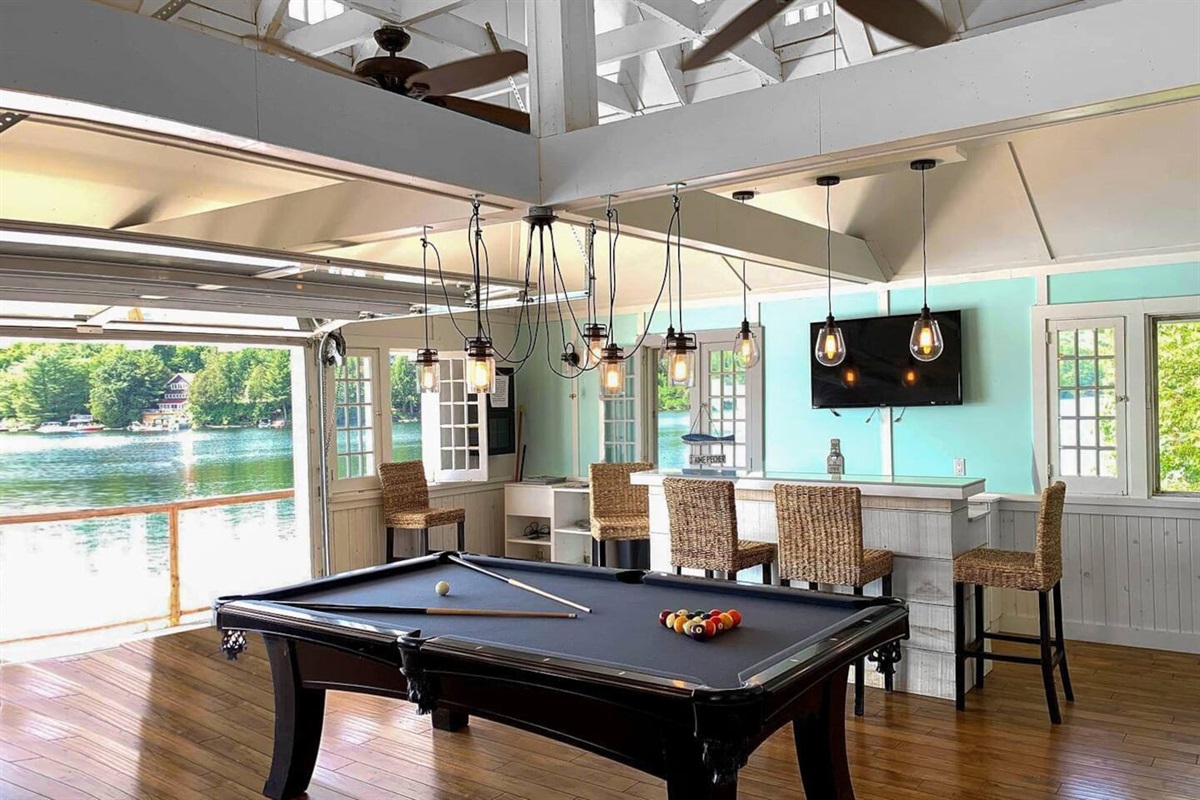 Interior of Boathouse