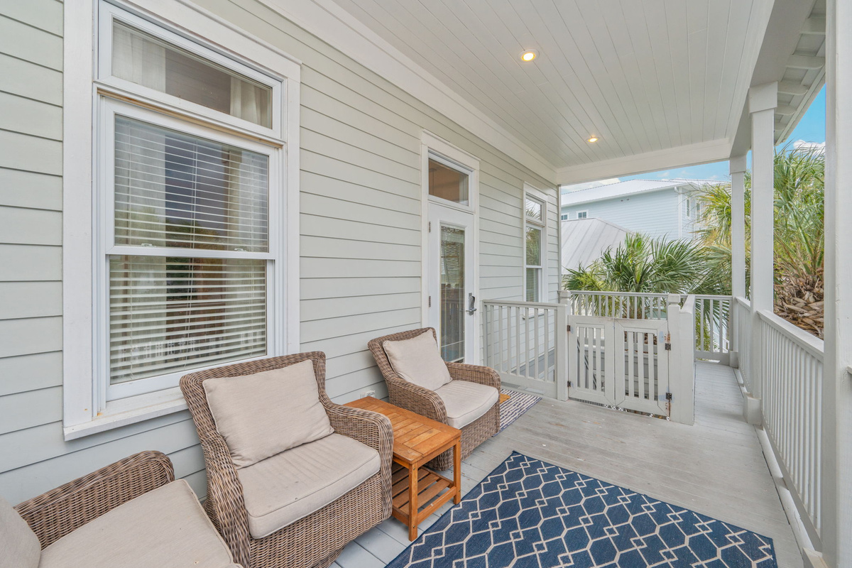 Front deck of 2nd floor main home entrance