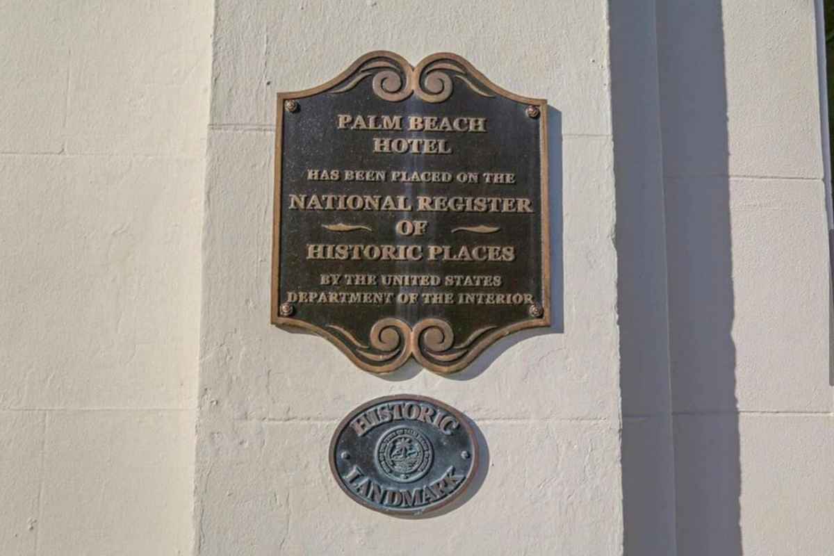 Palm Beach Hotel - National Register of Historic Places. 