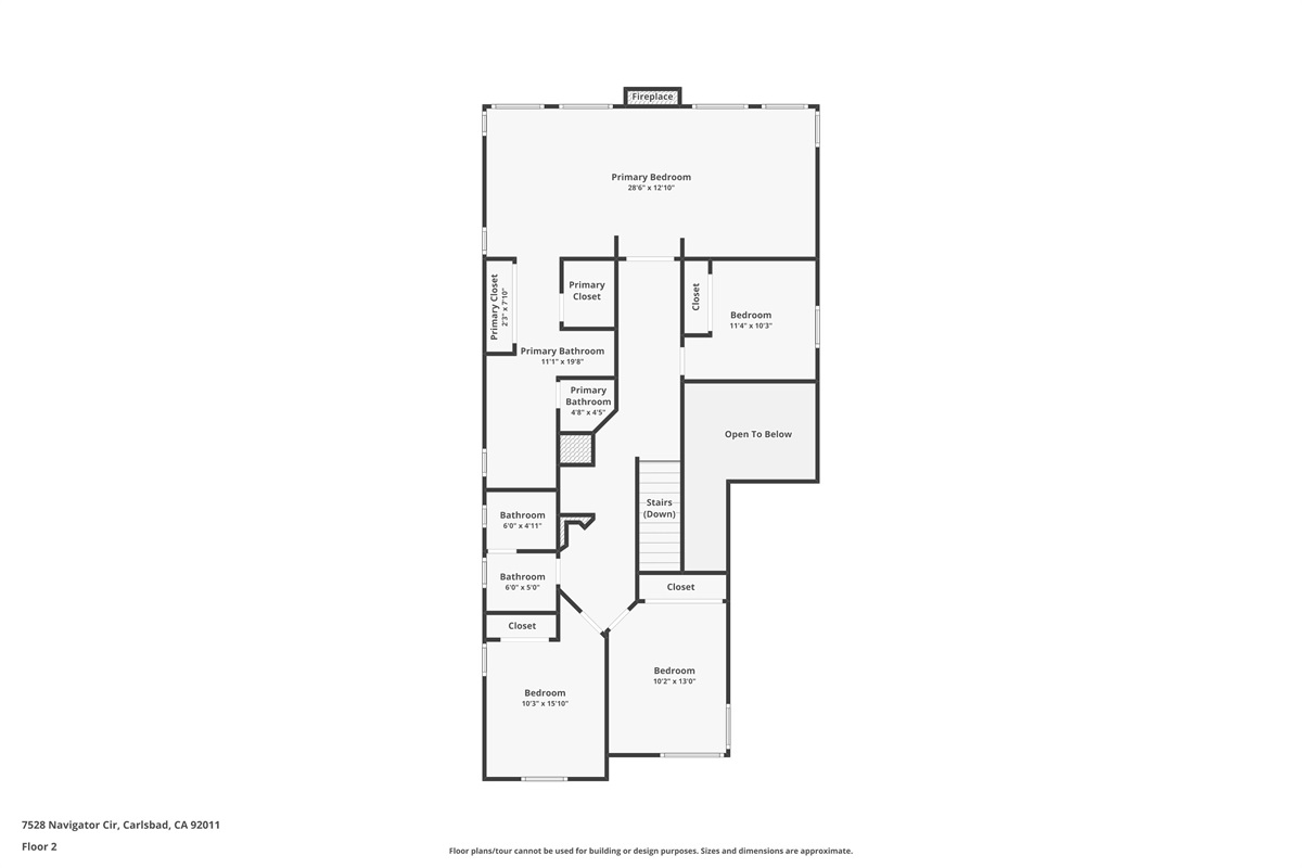 second Level Floorplan