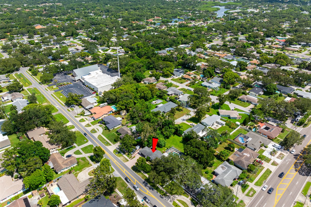 Aerial View of the Neighborhood