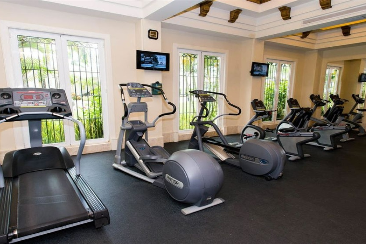 Gym at Pueblo Bonito Emerald Bay, Vacation Travel Exclusives