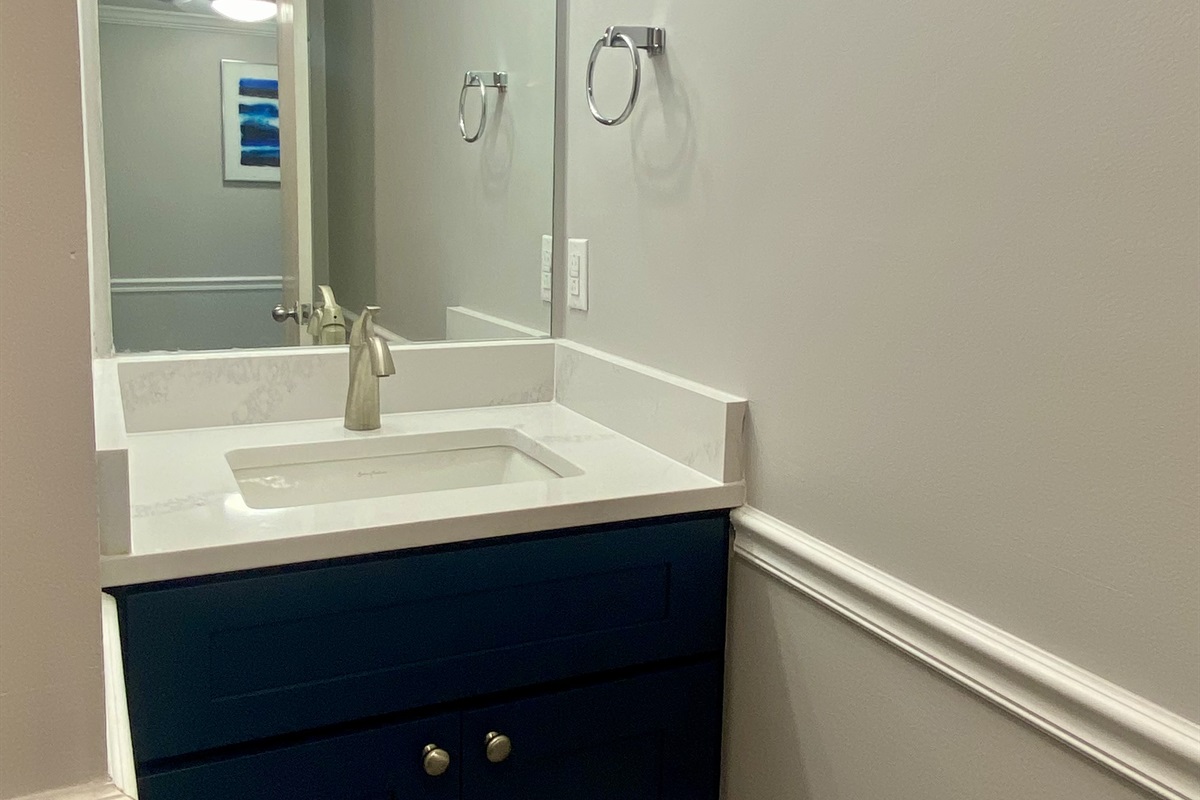 Downstairs Bathroom Vanity