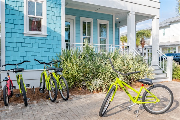 Bikes Included with Home Rental