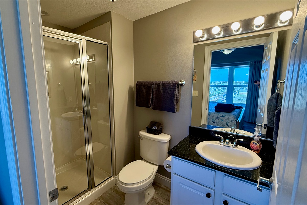 Guest room ensuite bathroom
