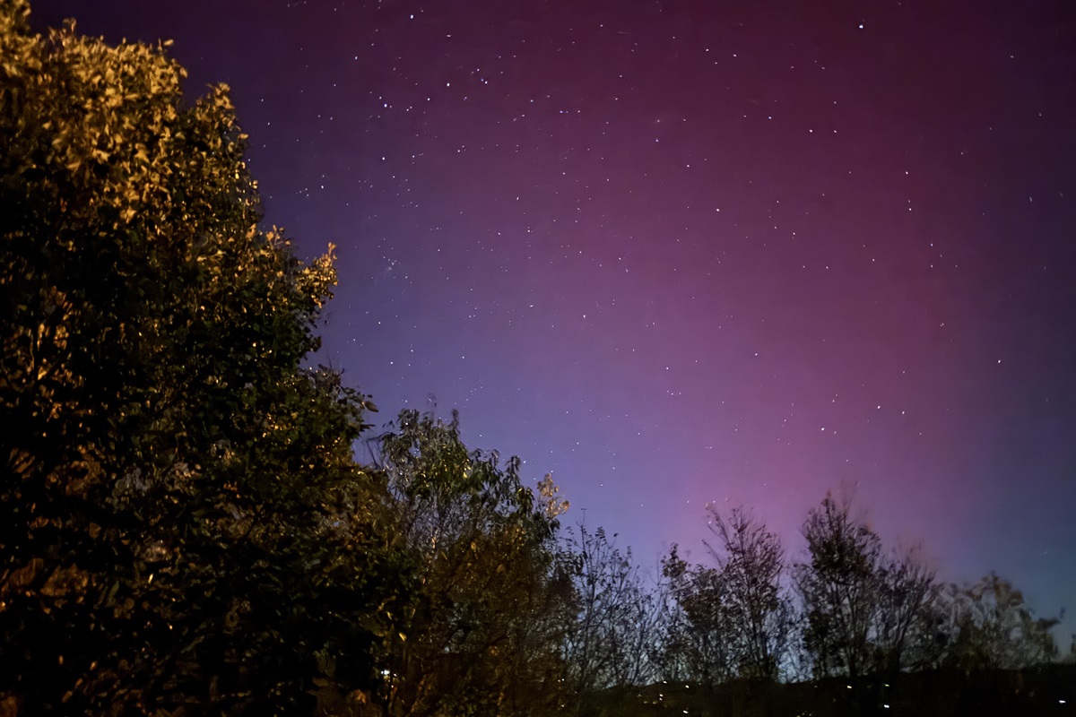 Northern Lights from the Main Floor Deck on October 10, 2024!
