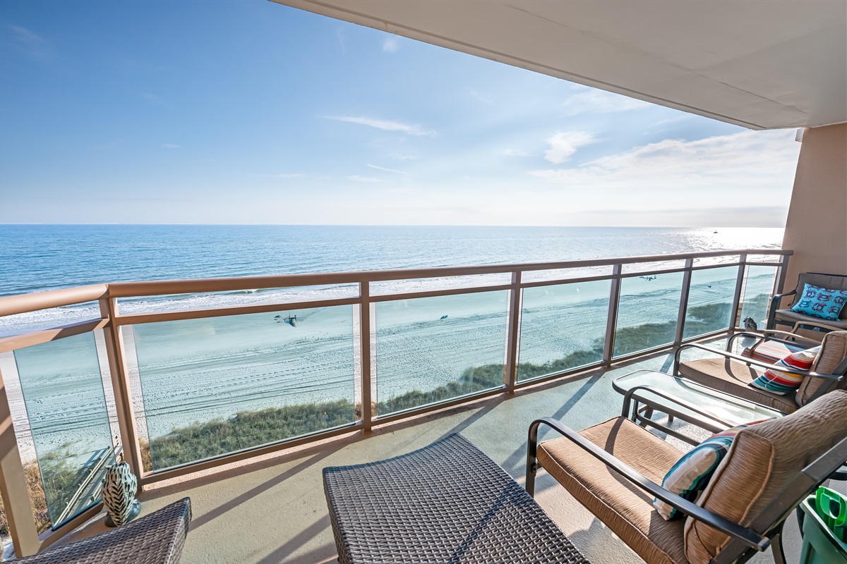 Amazing View from the Balcony!