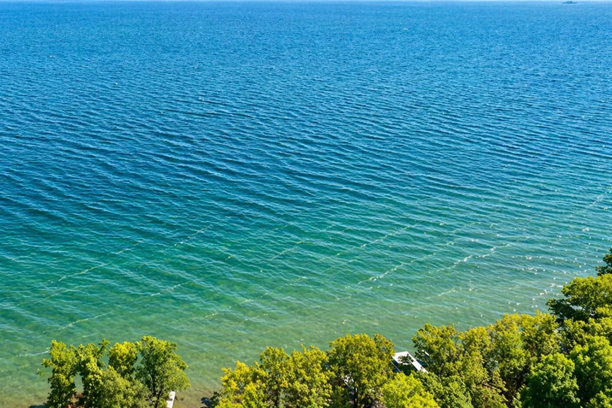 Expansive open-water view of the Finger Lakes—tranquility at its best
