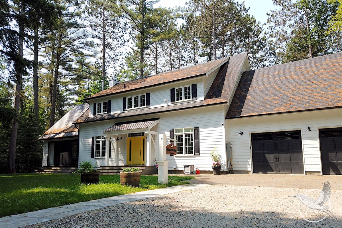 Back of cottage