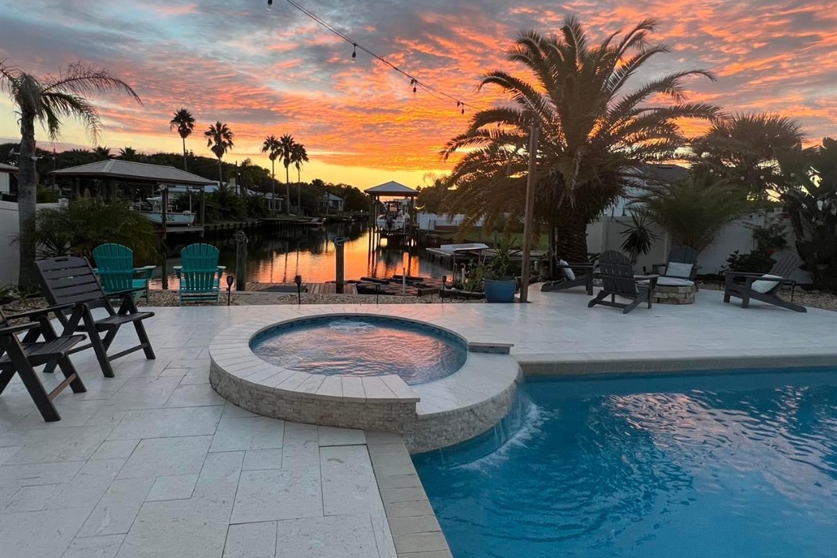 Gorgeous sunsets nightly 