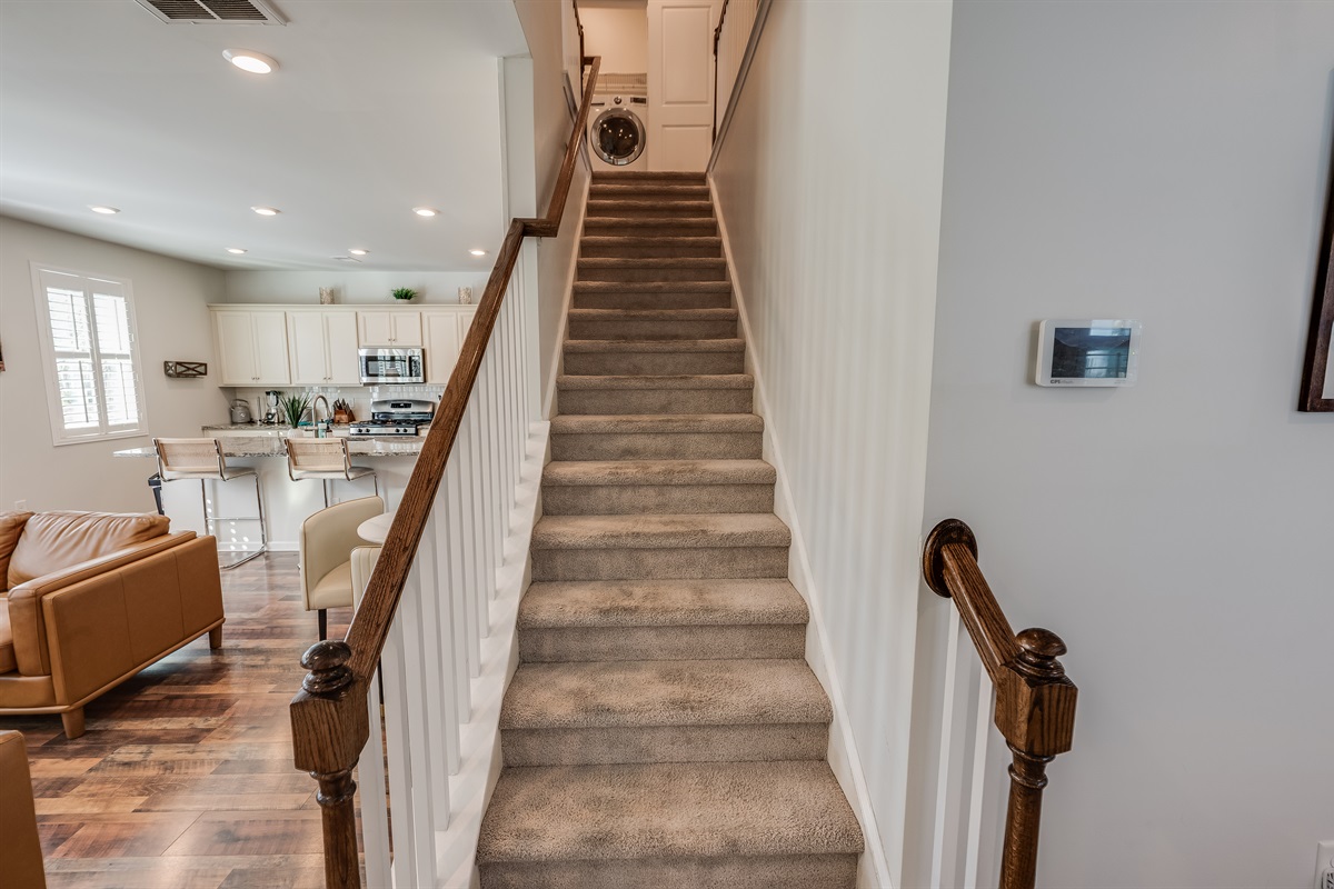 Steps to the 2nd Floor