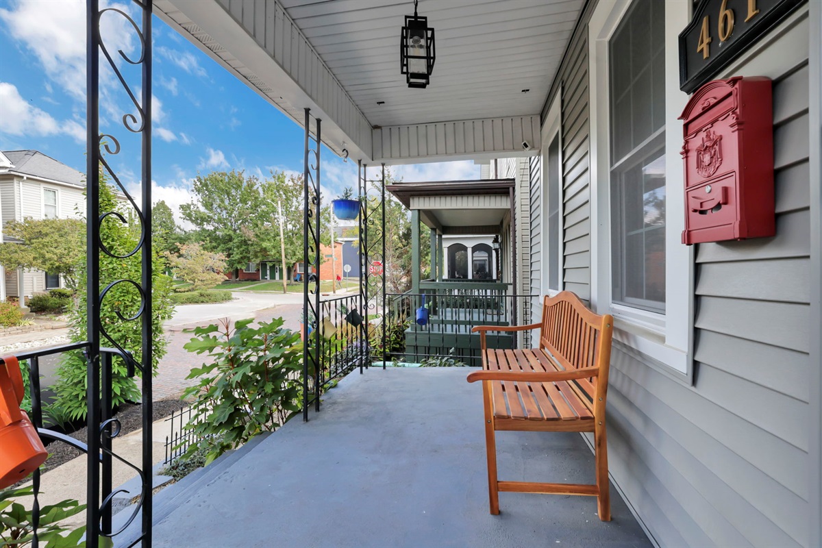 Have a seat on the porch!