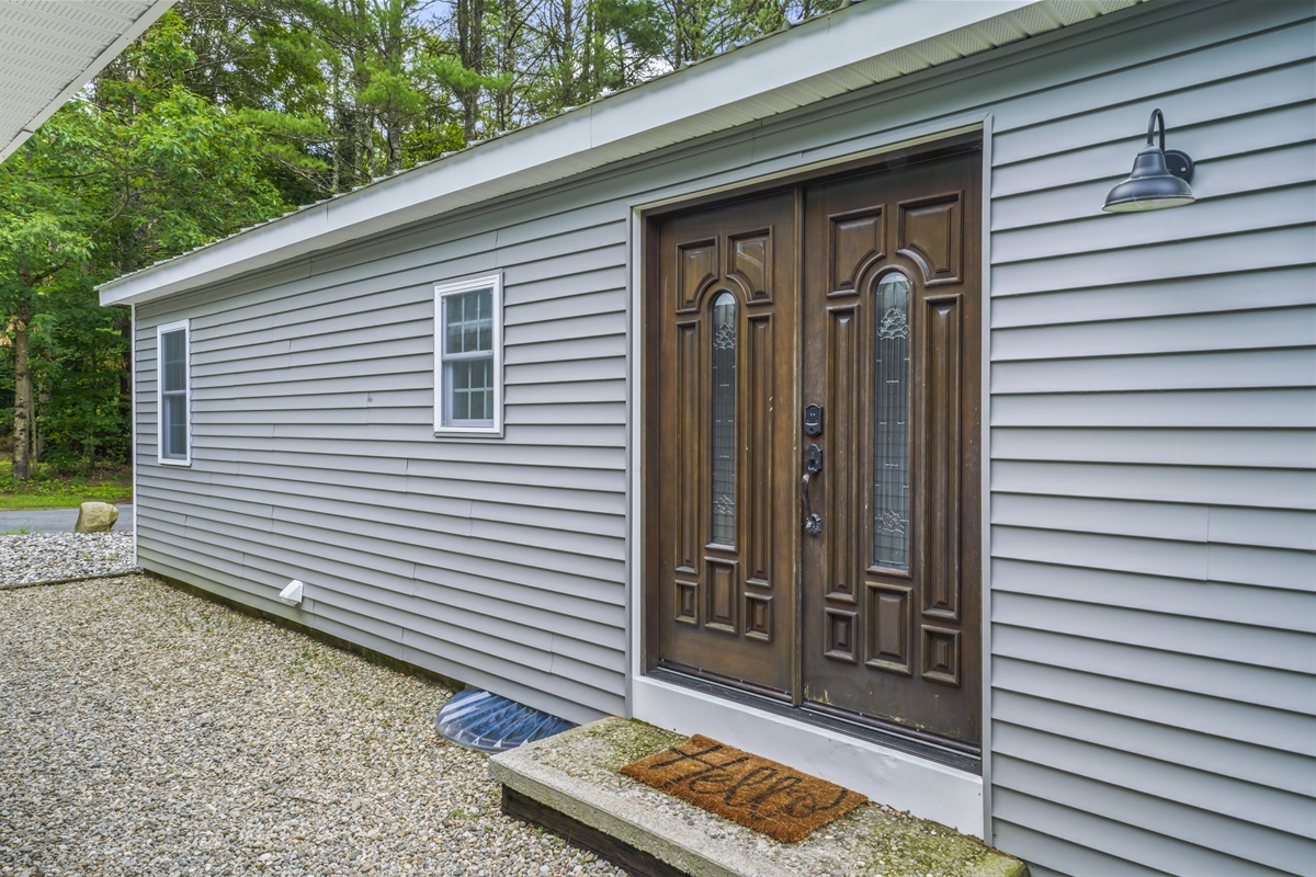 Entrance to house
