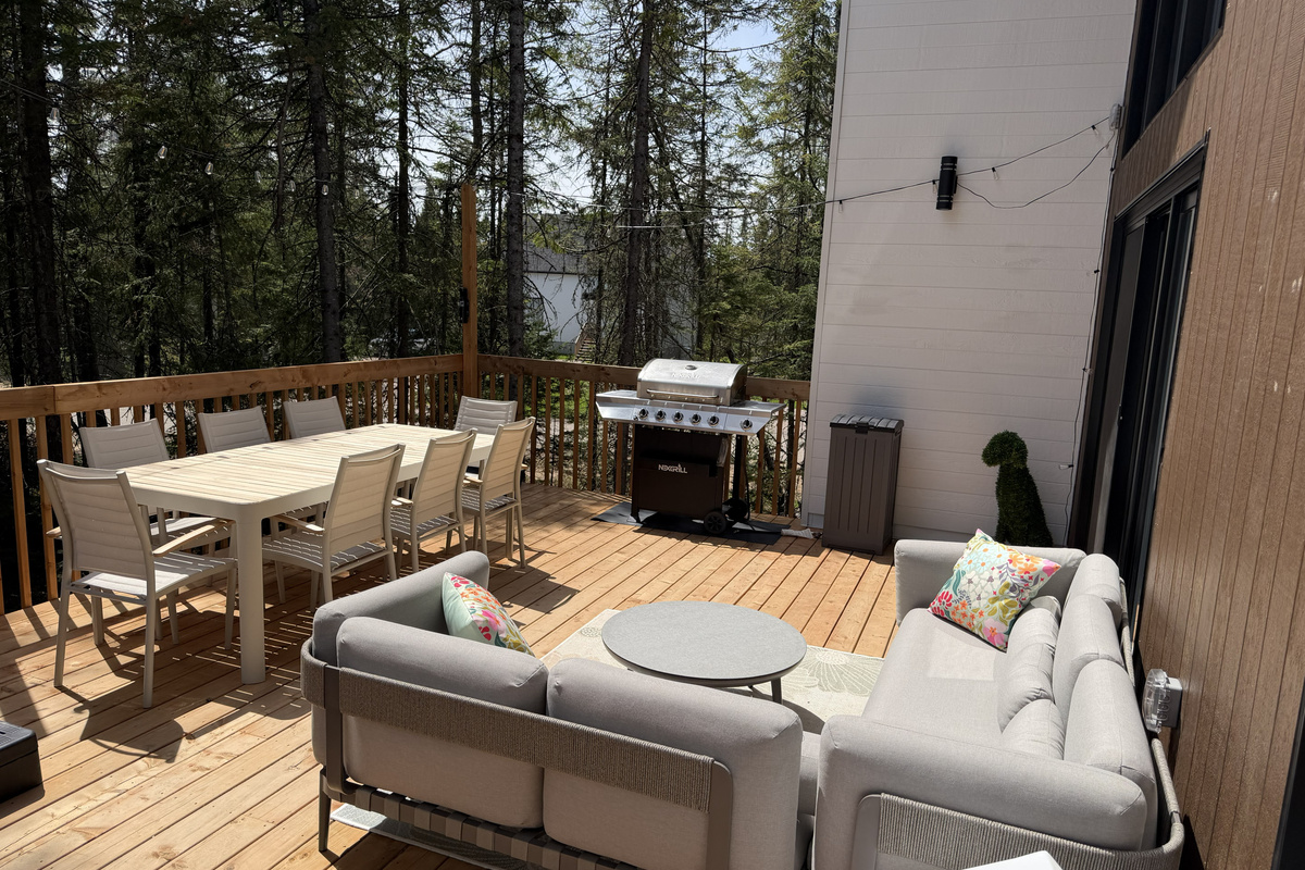 Enjoy the outdoors from your private patio retreat