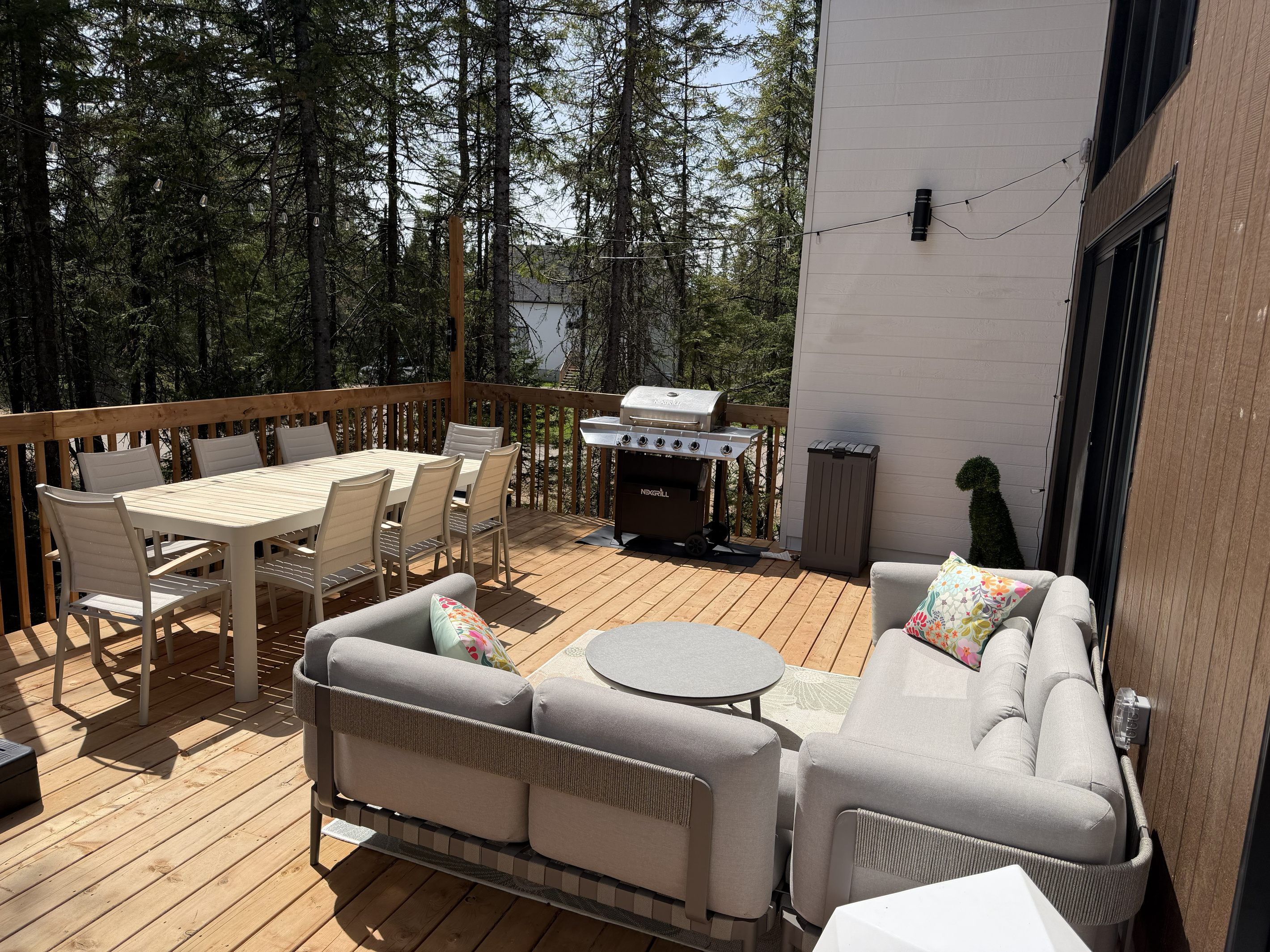 Enjoy the outdoors from your private patio retreat