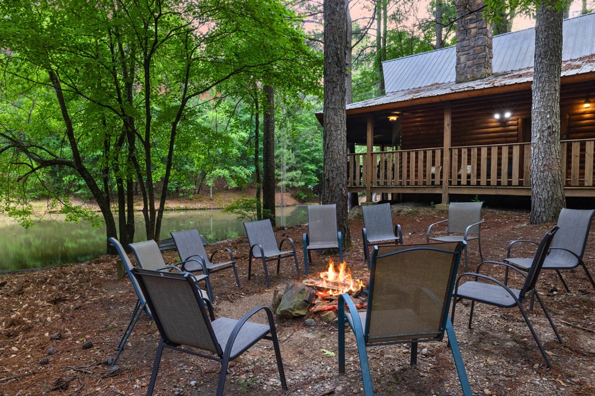 Gather by the firepit for stories, laughter, and s’mores under the stars.