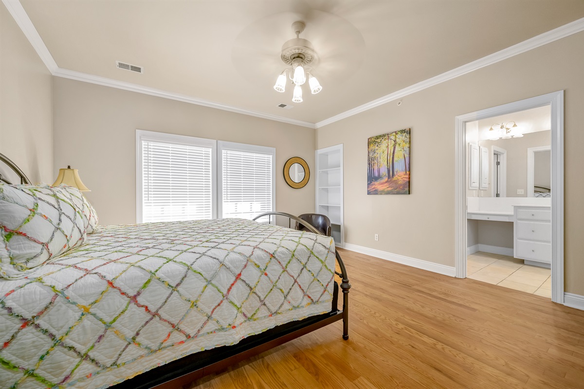 2nd floor King suite #6 with huge closet. A daybed with trundle has been added-room sleeps 4).