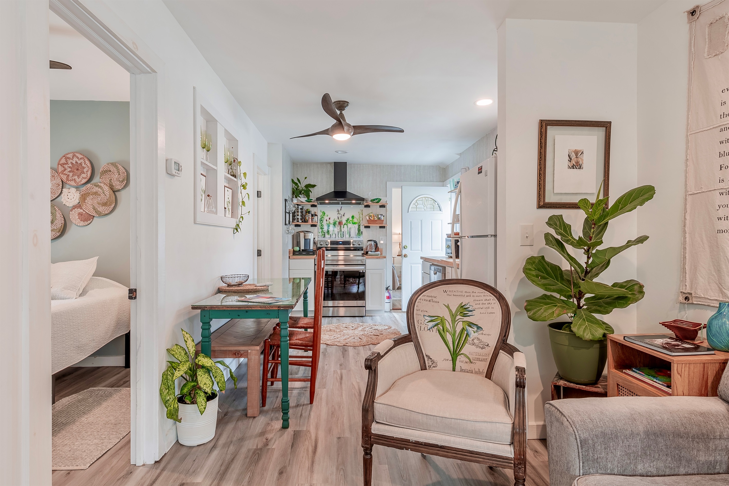 bright and cheerful space