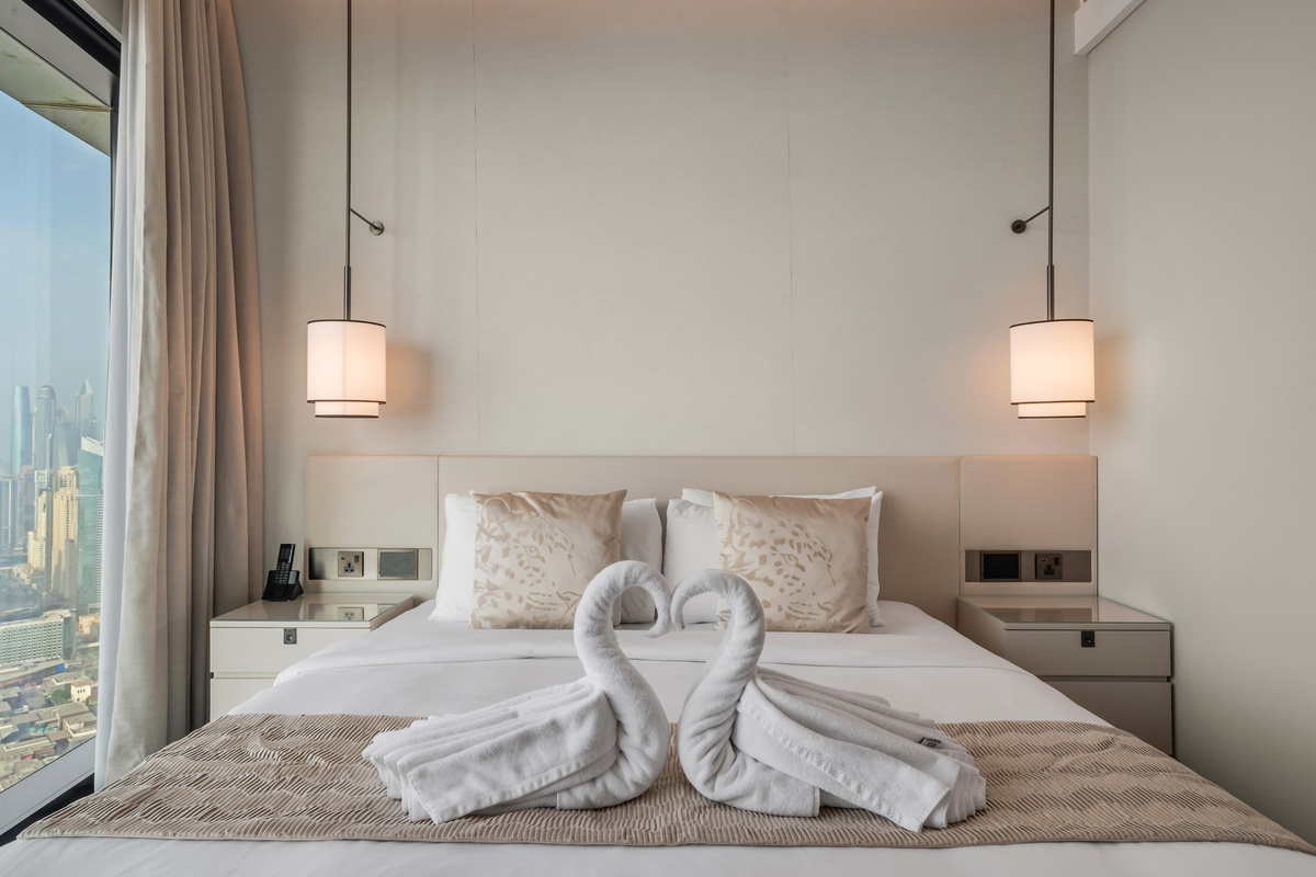 Second bedroom with en suite bathroom and panoramic view