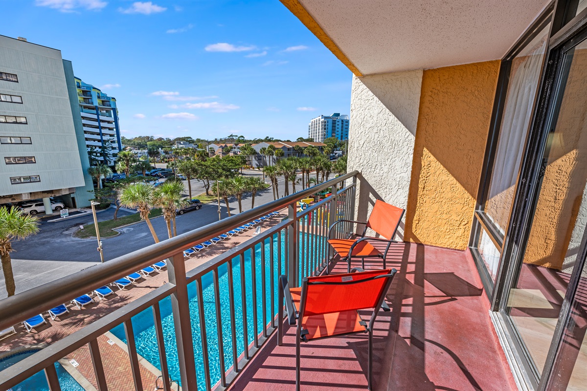 Amazing View from the Balcony!