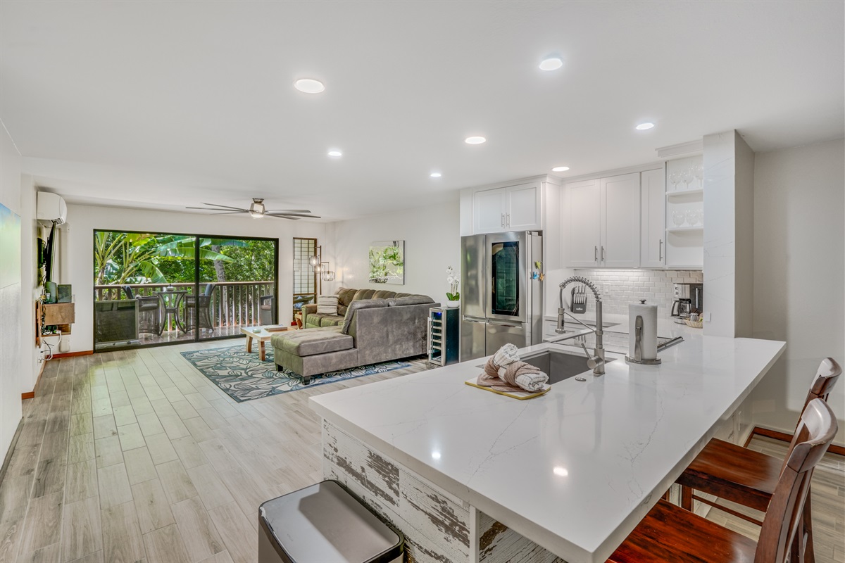 Open floor plan