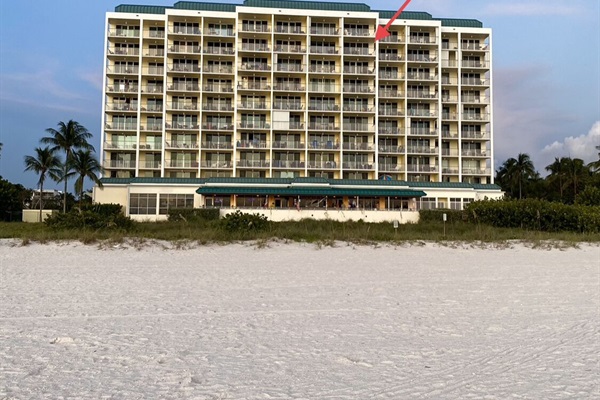 Condo location within the Apollo building complex