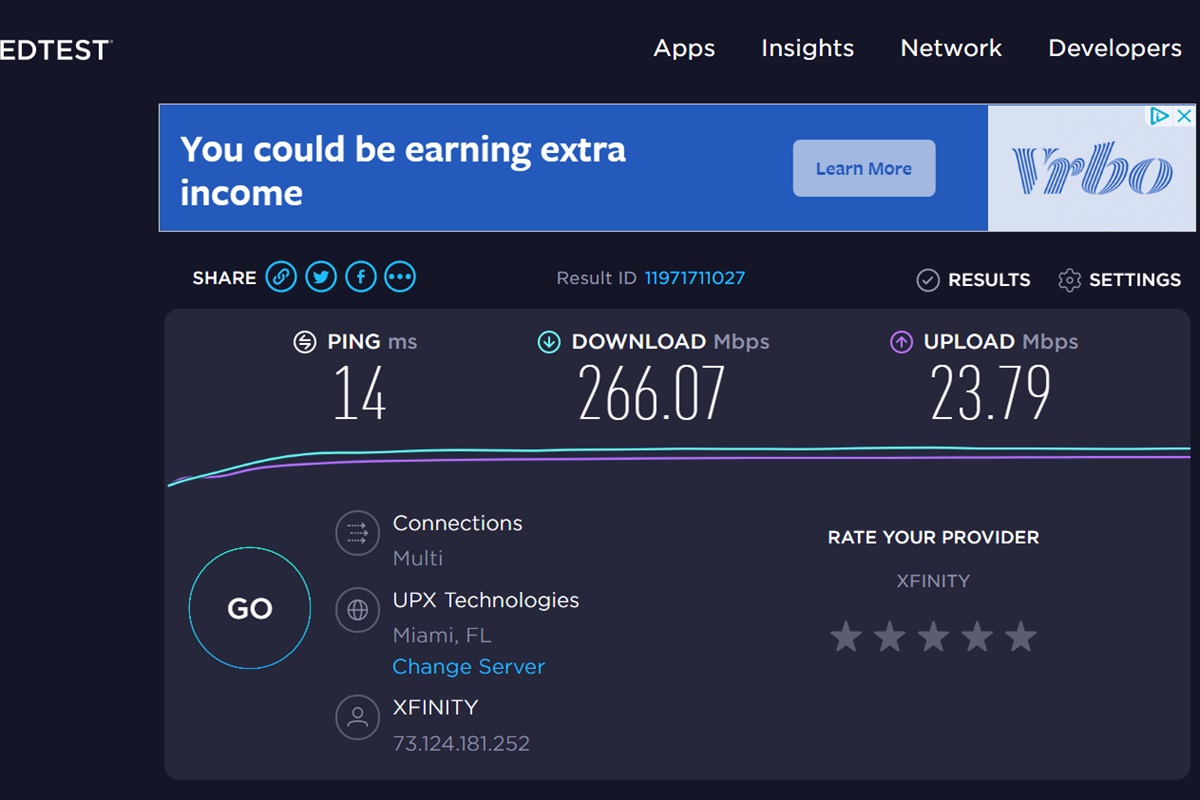 300 Mbps fast internet!