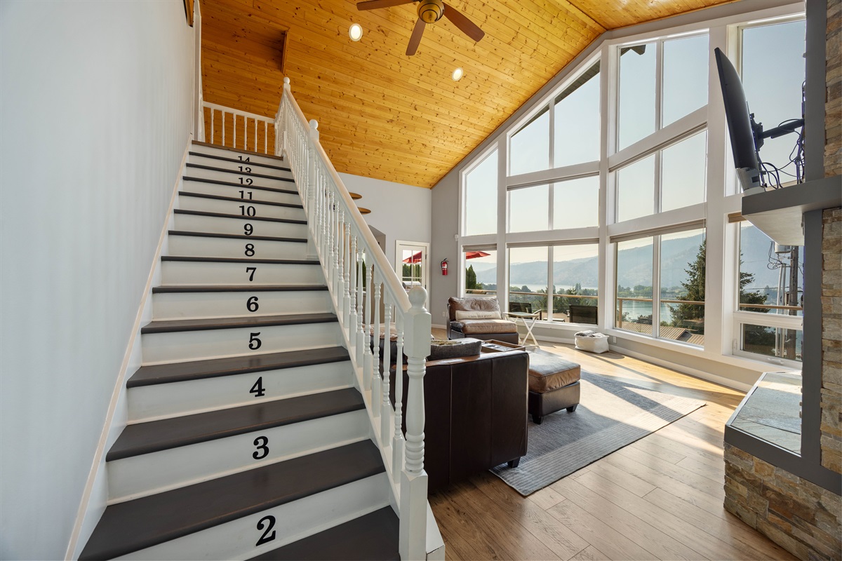 Stairs to Upstairs Loft