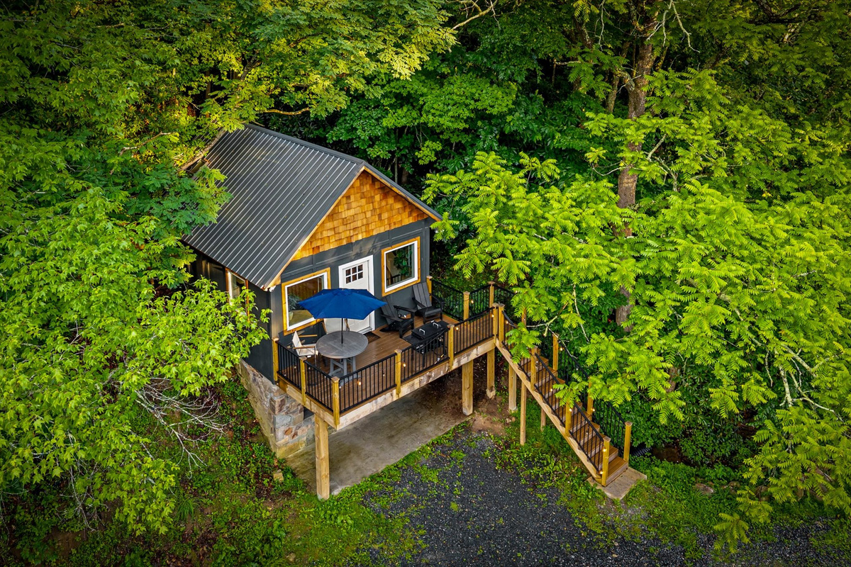 Front of Hillside Haven.