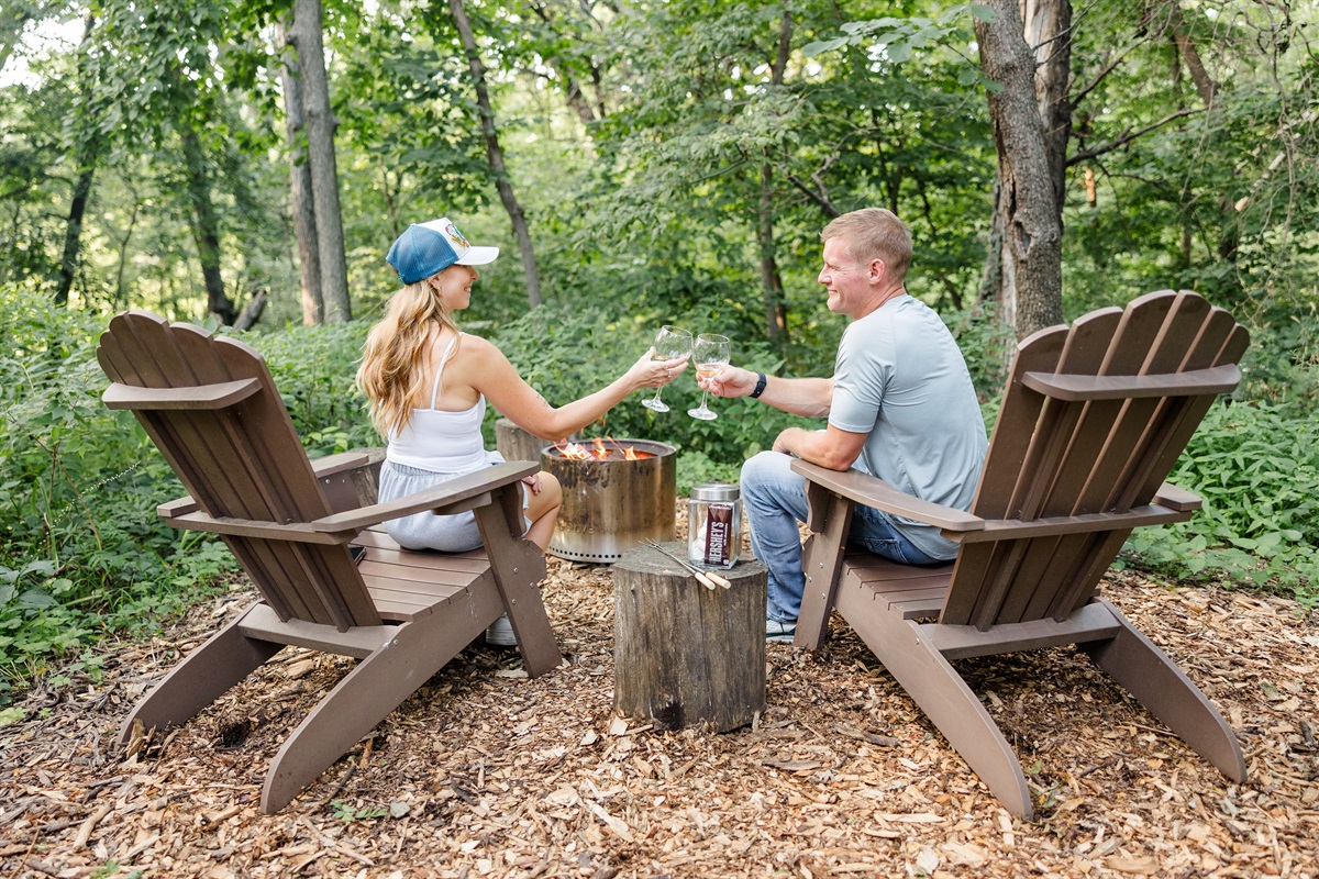 "Two words: instant relaxation. Beautiful secluded location yet just steps from the car. " - Carolyn