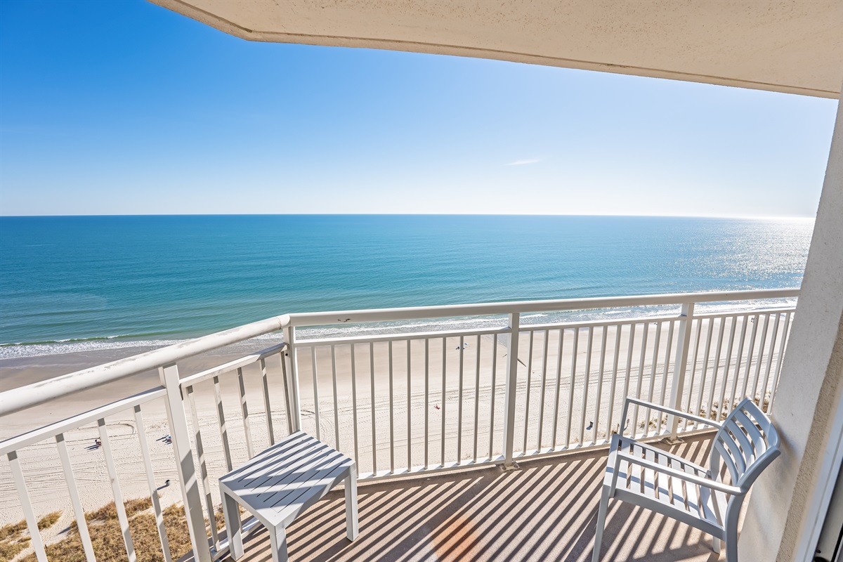 Breathtaking Views from Balcony!