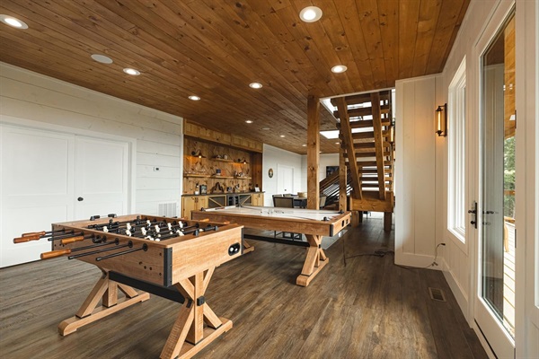 Air Hockey & Foosball!