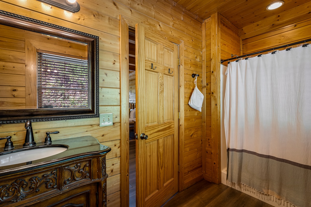 Main floor king BR 1 bathroom