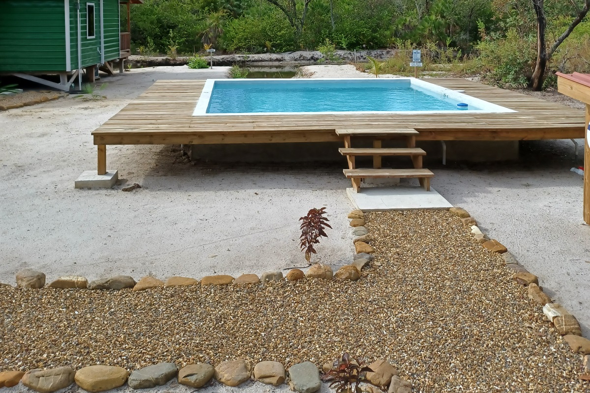 Shared pool on the canal