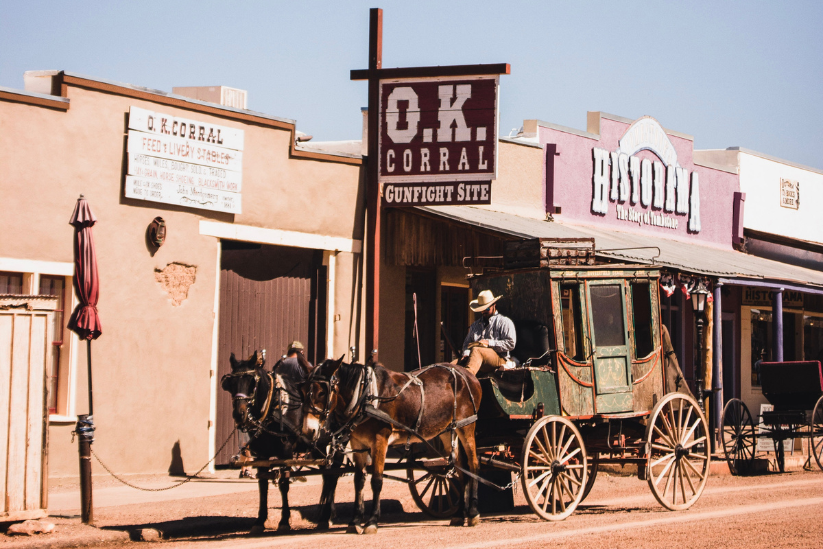 Visit the legendary O.K. Corral and step into a piece of Wild West history