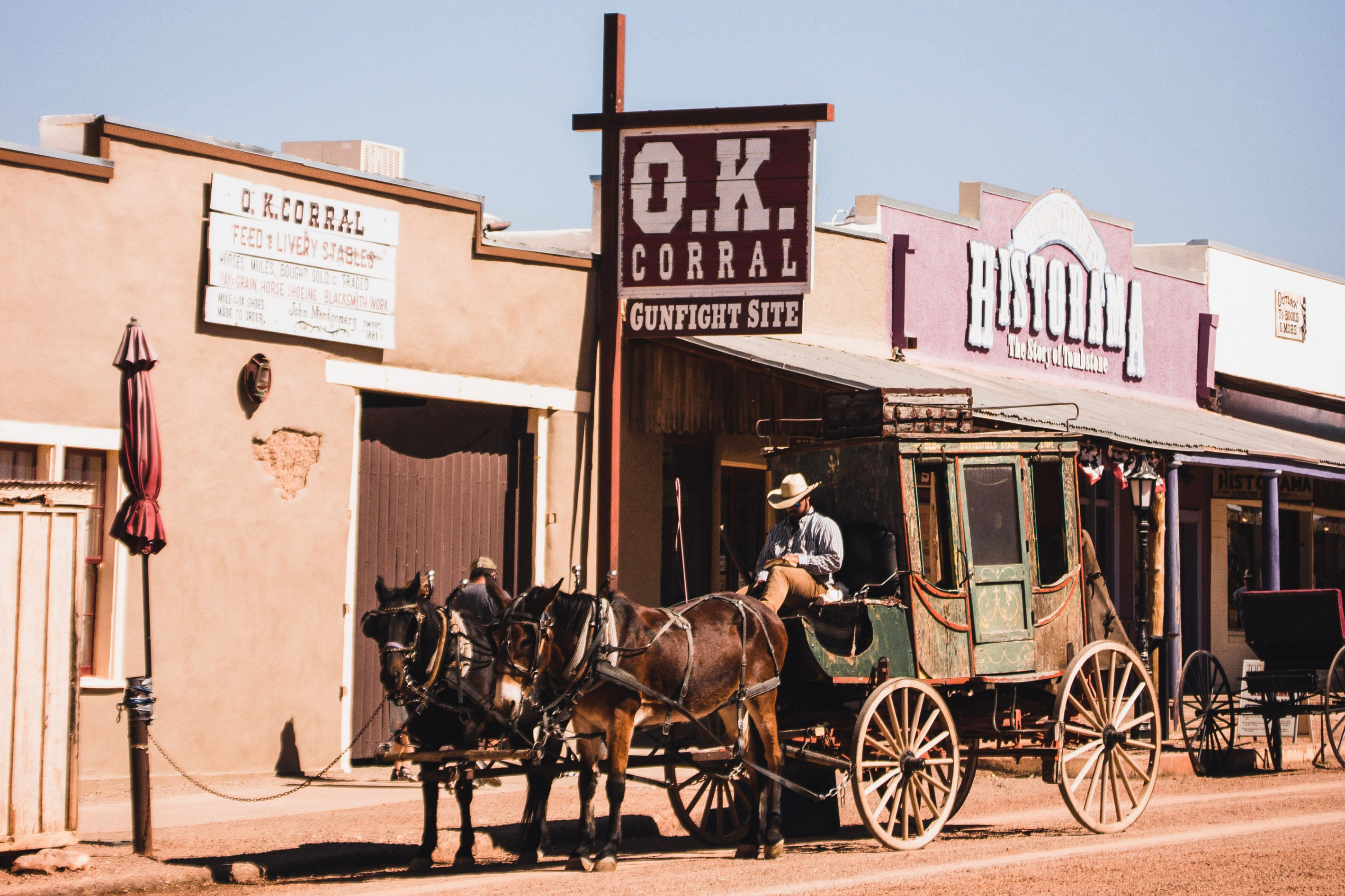 Visit the legendary O.K. Corral and step into a piece of Wild West history
