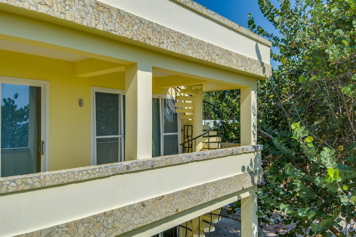 View of Second floor bedroom balcony