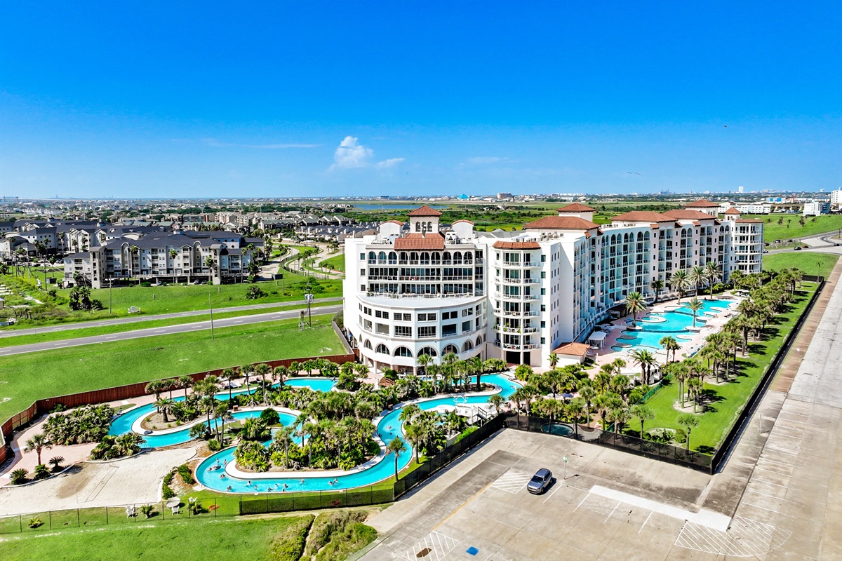 PRIVATE lazy river and pools exclusive to the resort.  Guests only!  Armbands are checked!